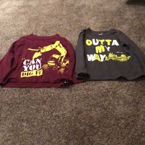 Toddler boys long sleeve shirts